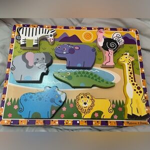 Melissa & Doug Puzzle set and building toys!